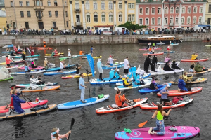 РСВО озвучил фестиваль «Фонтанка SUP» в Петербурге